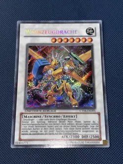 Yu-Gi-Oh! Werkzeugdrache Limitierte Auflage CT06-DE001 Secret Rare EX - Image 1