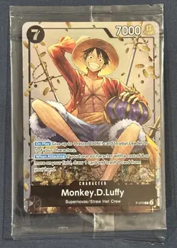 One Piece Monkey D. Luffy P-075 English Promo Tin Set Vol 2 Exclusive 🔥SEALED🔥 - Image 1