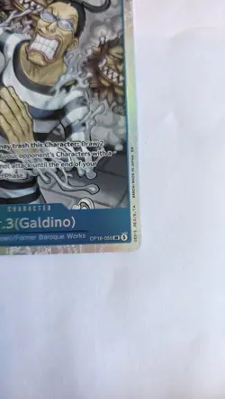 Mr.3(Galdino) OP16-056 (SR) - One Piece The Time of Battle - Image 5