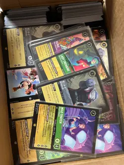 Disney Lorcana Bulk Lot 1,590 C, UC, R, S, Rares, legendary NM Foils/ non foil - Image 1