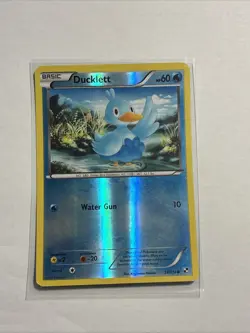 Ducklett 36/114 Common - Pokemon TCG Black & White - Reverse Holo (NM) - Image 1