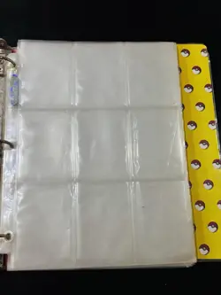 Pokemon TCG Vintage 3 Ring Binder Ash 1999 Pikachu Brock Misty Official Nintendo - Image 3