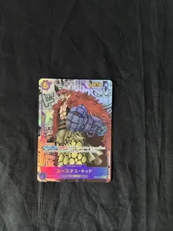 Eustass Kid OP05-074 SR Super Parallel Manga Rare - ONE PIECE TCG - Japanese - Image 1