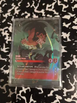 Disney Lorcana Scar Heartless hunter - Image 1