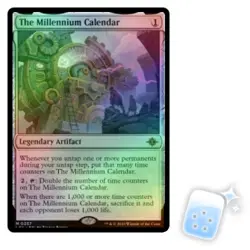FOIL THE MILLENNIUM CALENDAR The Lost Caverns Of Ixalan LCI Magic MTG MINT CARD - Image 1