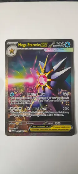 Pokemon Card Mega Starmie EX 118/088 Perfect Order - Image 1