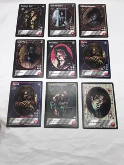 Lot Of (24) Dark Sovereigns Vampire The Eternal Struggle Common Uncommon Cards - Image 4