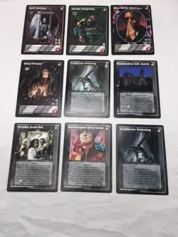 Lot Of (24) Dark Sovereigns Vampire The Eternal Struggle Common Uncommon Cards - Image 5