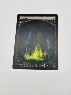 Mtg Corrupt X1 LP Textless Players Rewards - Image 1