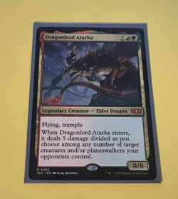 MTG - Dragonlord Atarka - Tarkir: Dragonstorm Commander - Image 1