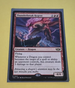 MTG - Thunderbreak Regent - Tarkir: Dragonstorm Commander - Image 1