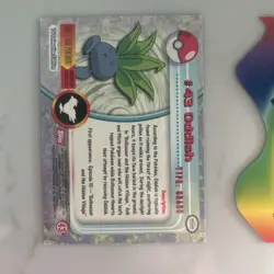 Topps Pokemon Oddish Tv Animation Series And Die Cut Vintage Cards - Image 5