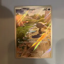 Pokemon TCG Paldean Wooper 102/94 Phantasmal Flames NM - Image 1