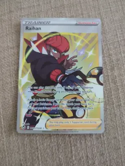 Pokemon Raihan TG27/TG30 Ultra Rare Full Art Holo Trainer Gallery Swsh12 TCG - Image 1