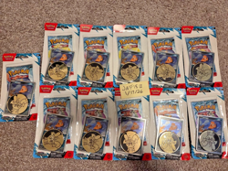 Pokemon TCG Journey Together Scraggy Blister Pack - Sealed Lot of 11 - Image 1