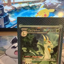 Pokemon Black Bolt Serperior EX SIR Special Illustration Rare 164/086 English - Image 3
