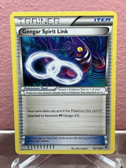 Pokemon TCG Gengar Spirit Link 95/119 Phantom Forces MP - Image 1