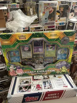 Pokemon TCG 2017 Legacy Evolution Pin Collection Box Sealed XY - Image 1