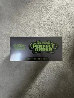 Pokemon TCG Mega Evolutions Perfect Order Elite Trainer Box ETB Factory Sealed - Image 3