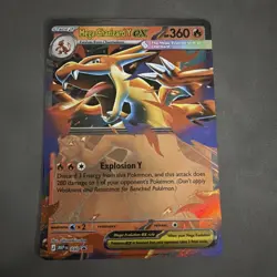 Pokemon Mega Charizard Y ex 030 Mega Evolution Holo Black Star Promo Near Mint - Image 1