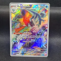 BAXCALIBUR 2023 Pokemon Scarlet Violet Paldea Evolved Illustration Rare #210 - Image 1