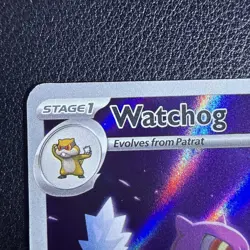 Pokemon Company Watchog 097/159 Chaos Rising Rare Holo English Pokemon TCG - Image 2
