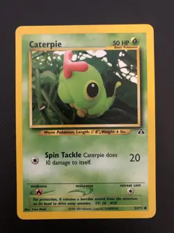 Pokemon Caterpie 53/75 Neo Discovery Set Common NM 👍🔥 - Image 1