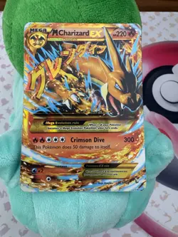 Pokemon TCG M Charizard EX 107/106 Flashfire Secret Rare Full Art Holo ENG - Image 1