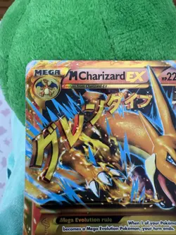 Pokemon TCG M Charizard EX 107/106 Flashfire Secret Rare Full Art Holo ENG - Image 2