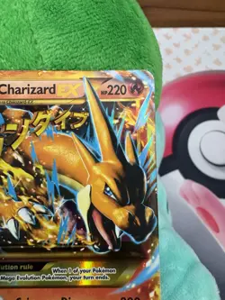 Pokemon TCG M Charizard EX 107/106 Flashfire Secret Rare Full Art Holo ENG - Image 3