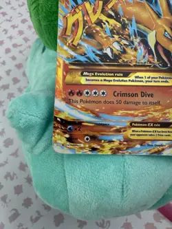 Pokemon TCG M Charizard EX 107/106 Flashfire Secret Rare Full Art Holo ENG - Image 5