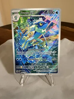 Frogadier 089/086 Holo Illustration Rare Chaos Rising Pokemon NM/M - Image 1