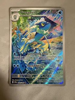 Frogadier 089/086 Holo Illustration Rare Chaos Rising Pokemon NM/M - Image 4