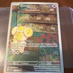Pokemon Fidough 213/198 SV01 Illustration Rare Full Art Holo English 2023 - Image 1