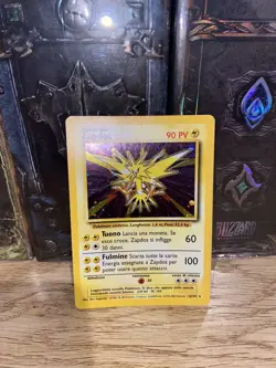 Pokemon TCG Zapdos Base Set 16/102 Holo Unlimited Holo Rare [Italian] - Image 3