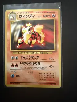 POKEMON JAPAN POCKET MONSTERS ARCANINE #059 PROMO - Image 2