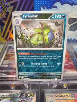 Tyranitar 095/159 Reverse Holo Rare Pokemon TCG S&V Journey Together - Image 1