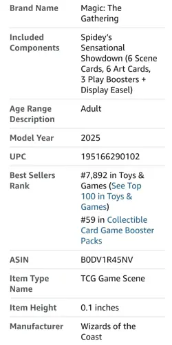 Magic: The Gathering | Marvel's Spider-Man - Scene Box (PRE-ORDER) - Image 3