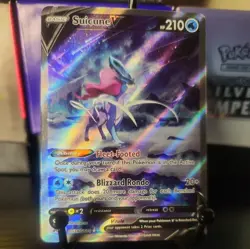 2023 Pokemon Crown Zenith Suicune V Galarian Gallery GG38/GG70 Rare Holo - Image 1