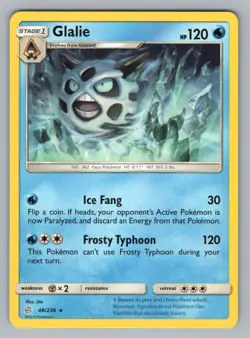 GLALIE 48/236 R COSMIC ECLIPSE POKEMON NM CEC 2019.- - Image 1