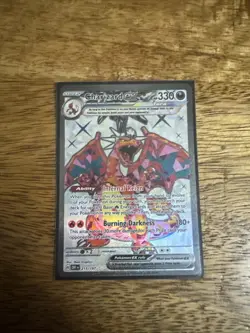 Pokemon TCG Charizard EX Obsidian Flames Holo Ultra Rare - Image 1