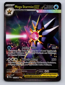 MEGA STARMIE EX 118/088 HOLO SPECIAL ILLUSTRATION RARE PERFECT ORDER POKEMON NM - Image 1