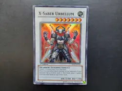 Yugioh - X-Saber Urbellum 5DS2-EN043 Super Rare 1st Edition - Image 1