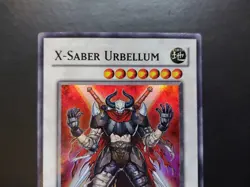 Yugioh - X-Saber Urbellum 5DS2-EN043 Super Rare 1st Edition - Image 2