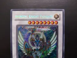 Yugioh - Avenging Knight Parshath TDGS-EN000 Secret Rare - Image 2
