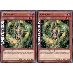 2x KREBONS • Rara Nera • BP02 IT068 • Unl • Yugioh! • ANDYCARDS - Image 1