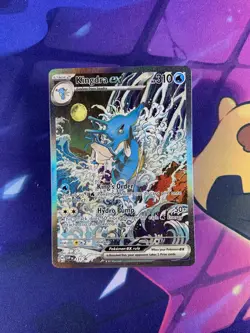 Pokemon Kingdra ex Sv: Scarlet & Violet Promo Cards 131 Full Art Promo - Image 5
