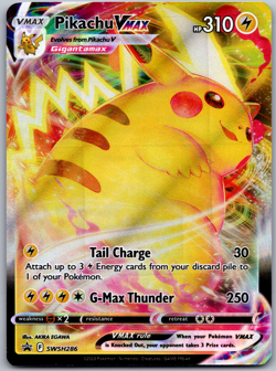 Pikachu VMAX Promo SWSH: Sword & Shield Promo Cards Holo SWSH286 LP - Image 1