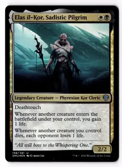 Elas il-Kor, Sadistic Pilgrim 198 Dominaria United Foil LP - Image 1