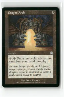 Dragon Arch 135 Uncommon Apocalypse Magic: The Gathering Near Mint - Image 1